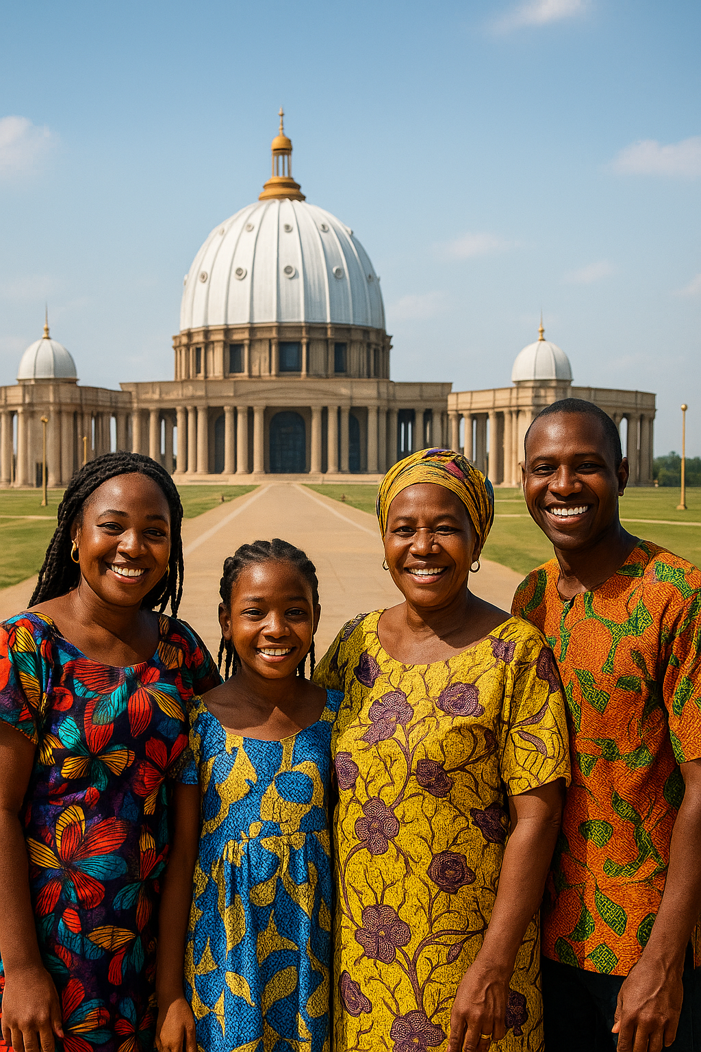 Carte postale africaine